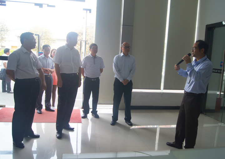 國家工信部人才交流中心一行蒞臨我司考察