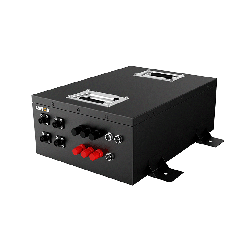 48V 50Ah AGV小車磷酸鐵鋰動力電池組，Can通訊