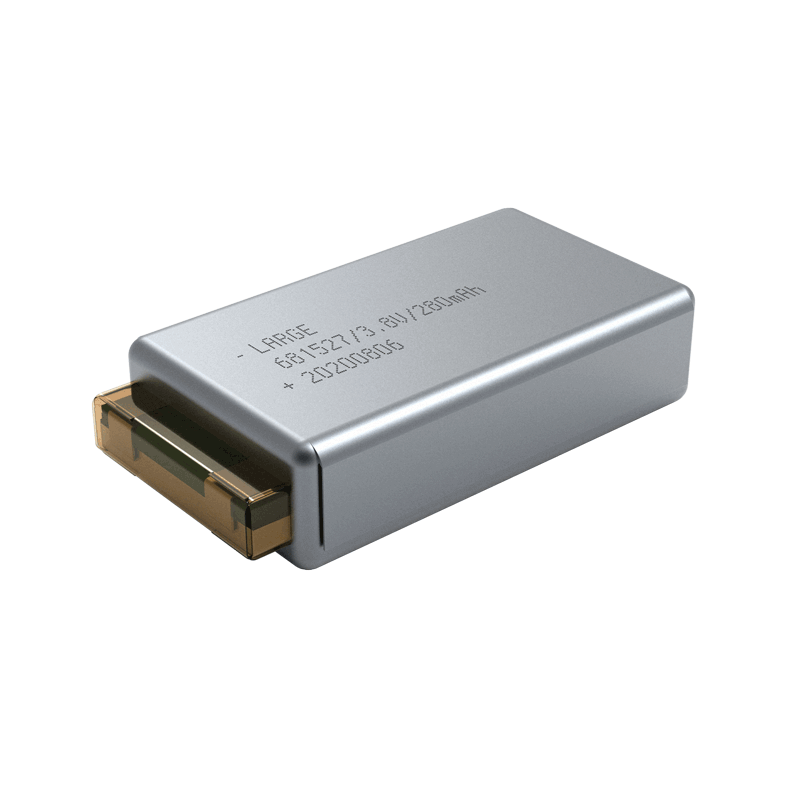 3.8V 280mAh 發熱服聚合物鋰電池，鈷酸鋰材料